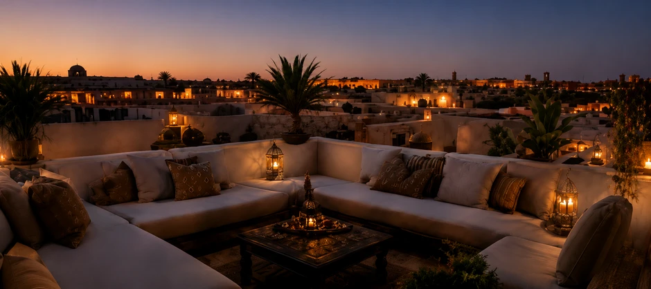 Le même riad avant travaux